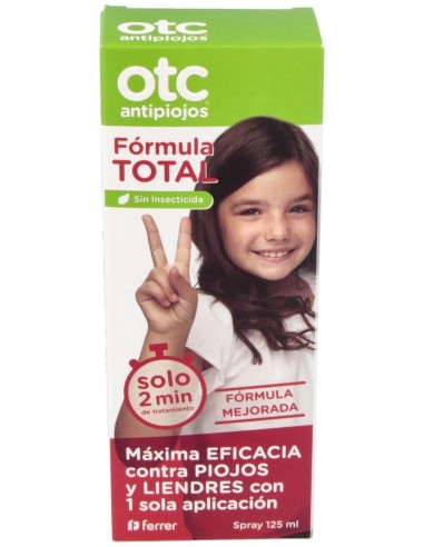 Otc Antipiojos Fórmula Total 2 Minutos Spray 125Ml