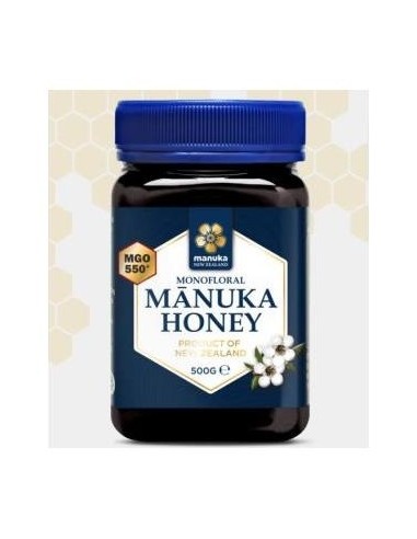 Manuka New Zealand Miel De Manuka Monofloral Mgo 550+ 500G