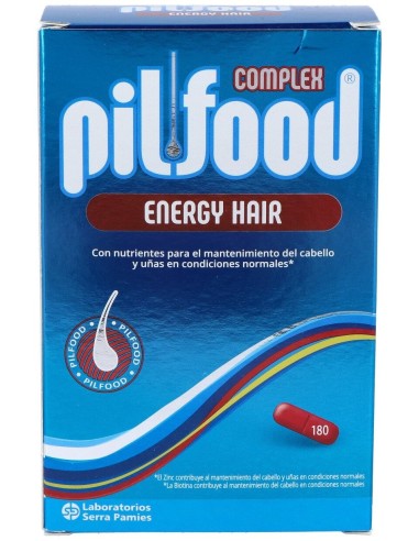 Pilfood Complex Energy 180 Comp Hair