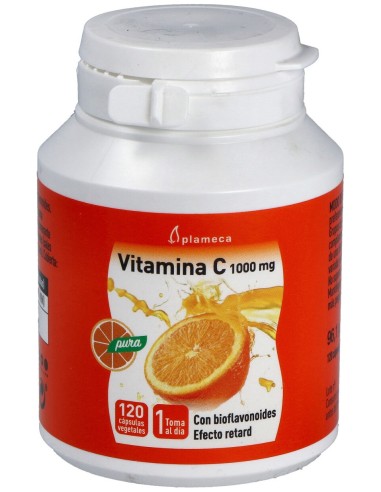 Plameca Vitamina C Pura 1000Mg 120Caps Vegs