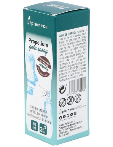 Plameca Propolium Gola Spray 20Ml