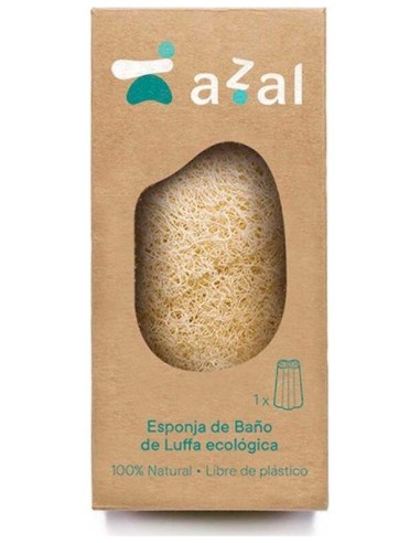 Azal Esponja Luffa Exfoliante Corporal 7,5X15Cm 1Ud