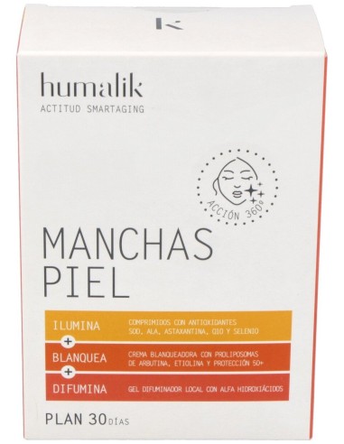 Humalink Manchas Piel Plan 30 Dias