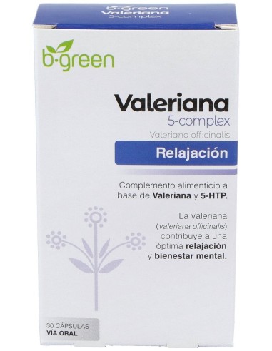 B-Green Valeriana 5 Complex 30Caps