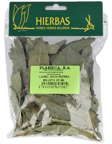 Laurel Hoja Entera Bolsa 25Gr.