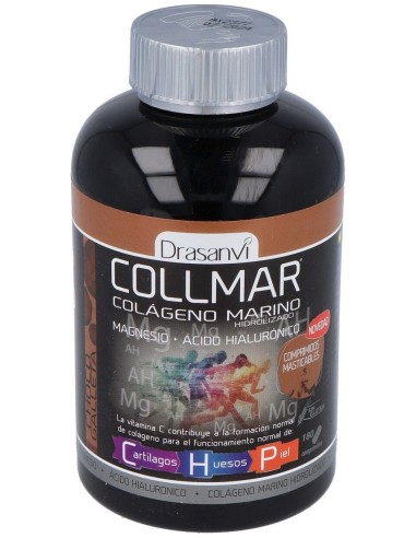 Drasanvi Collmar Colageno Marino Masticable Con Sabor Galleta 180Comp