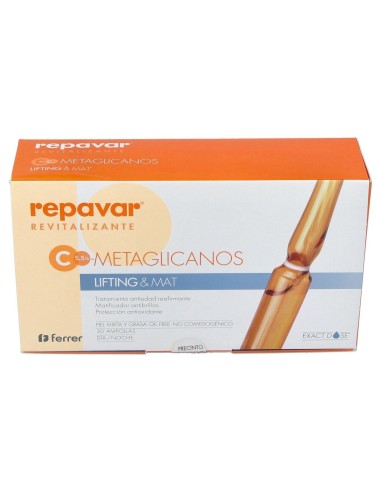 Repavar Revitalizante Ampollas Lifting & Mat  30 Amp