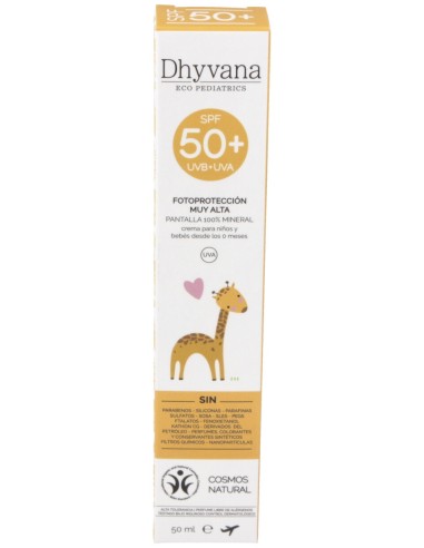Protector Solar Dhyvana Eco Pediatrics® Spf50+