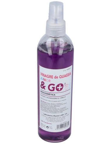 Pharma & Go Vinagre De Quassia Repelente De Piojos 300Ml