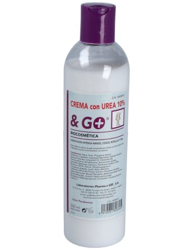 Pharma&Go Crema De Urea 10% 300 Ml