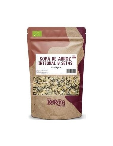 Sopa De Arroz Integral Y Setas 150Gr. Eco Vegan