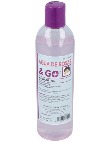 & Go Agua De Rosas 300Ml