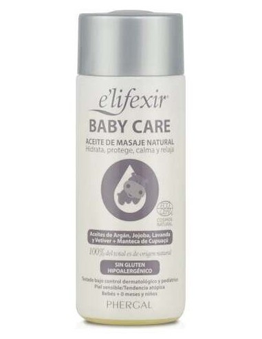 Elifexir Cleare Baby Care Aceite Seco Masaje 125Ml