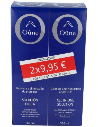 Oune Solucion Unica Lentillas Pack 2X360Ml.