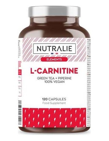 Nutralie L-Carnitina Te Verde + Piperine Bio 120Caps