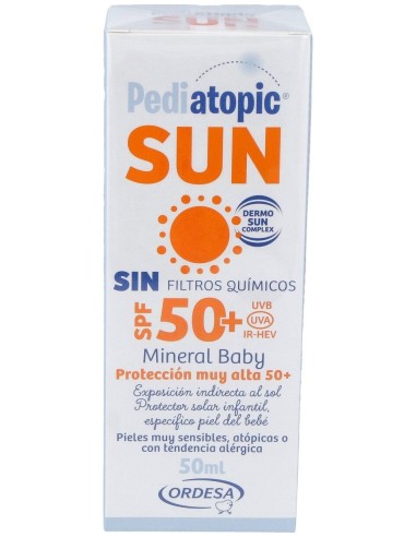 Pediatopic Sun Mineral Baby Spf 50+ 50Ml.