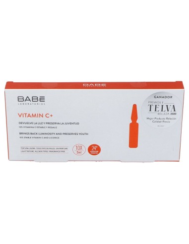 Vitamin C+ Babe 2 Ml 10 Soluc Ampollas