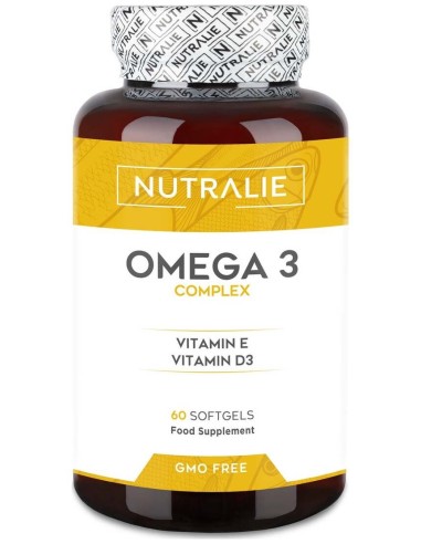 Nutralie Omega 3 Vitamina E Y D3 60Caps