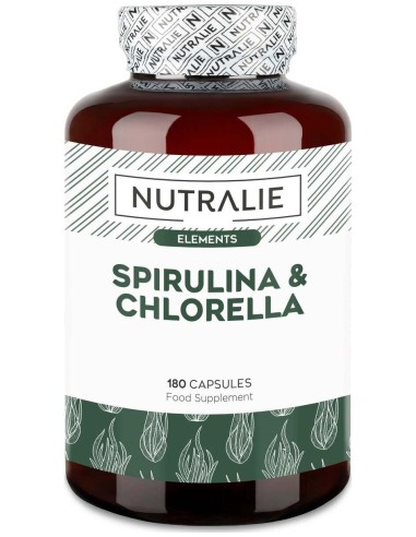Nutralie Espirulina & Chlorella Bio 180Caps