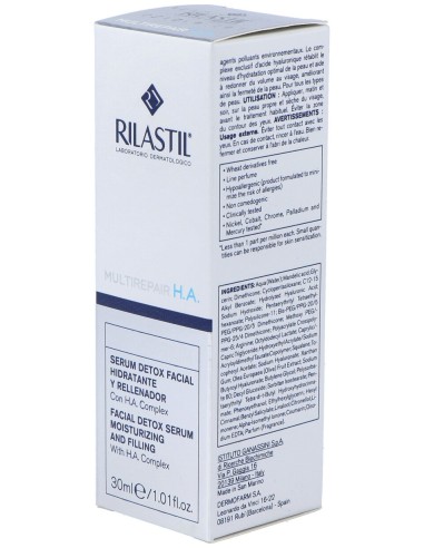 Rilastil Multirepair Serum Ha Detox Facial 30Ml