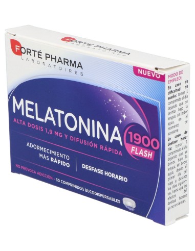 Forté Pharma Melatonina Flash 1900 30 Comprimidos
