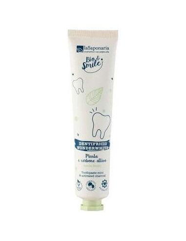 La Saponeria Artigiana Dentifrico Menta Y Carbon Bio 75Ml