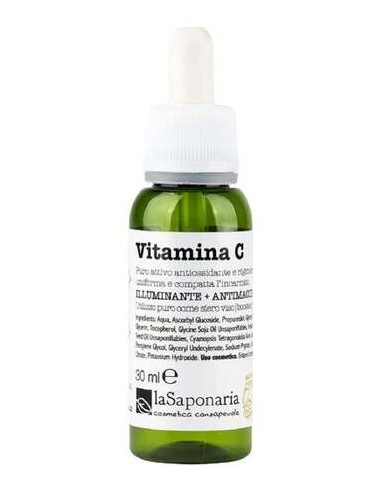 La Saponeria Artigiana Vitamina C Activa Pura Cosmetico 30Ml