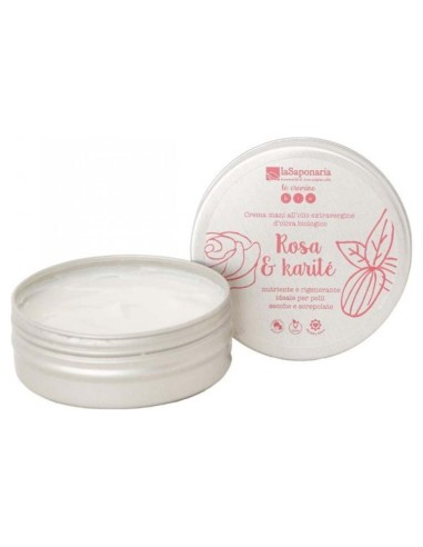 La Saponaria Crema De Manos Rosa Y Karite 60Ml