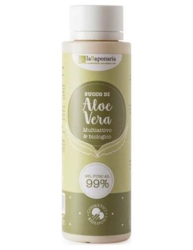 La Saponaria Gel De Aloe Vera Puro 99% Piel Y Pelo 150Ml