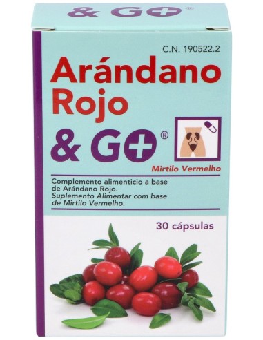 Laboratorios Pharma & Go Arandano Rojo&Go 30Caps