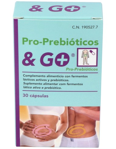 Pharma&Go Prebiotico/Probiotico 30 Caps