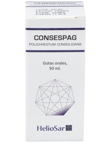 Heliosar Consespagr Polichrestum Consolidans Solucion Oral Grotas 50 Ml