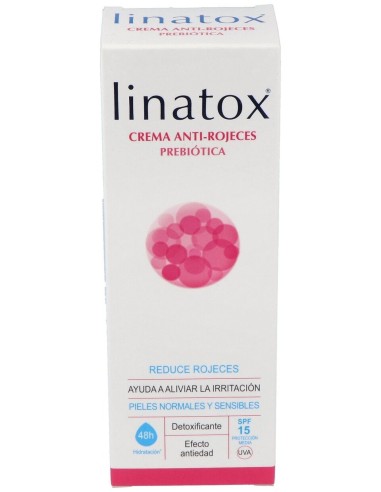Linatox Crema Anti-Rojeces Prebiotica 50Ml.