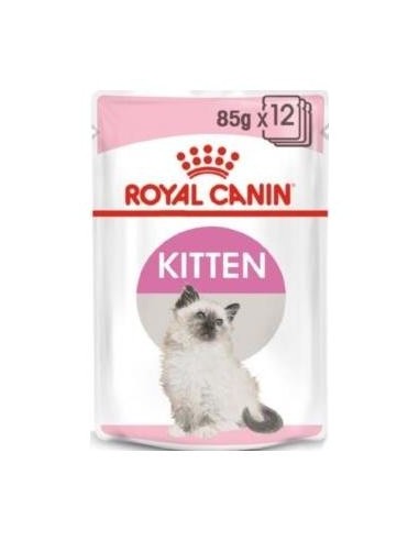 Feline Kitten Salsa Pouch Caja 12X85Gr.