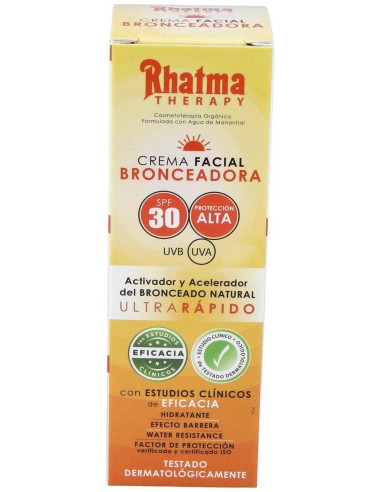 Rhatma Crema Facial Bronceadora Spf30 60Ml