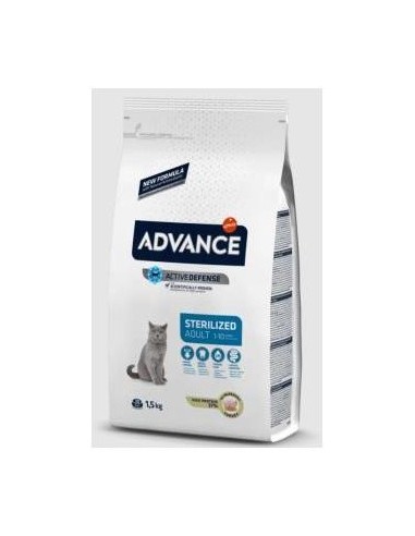 Advance Feline Adult Sterilized Pavo 1,5Kg.