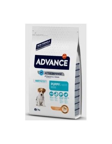 Advance Canine Puppy Mini Pollo Arroz 3Kg.