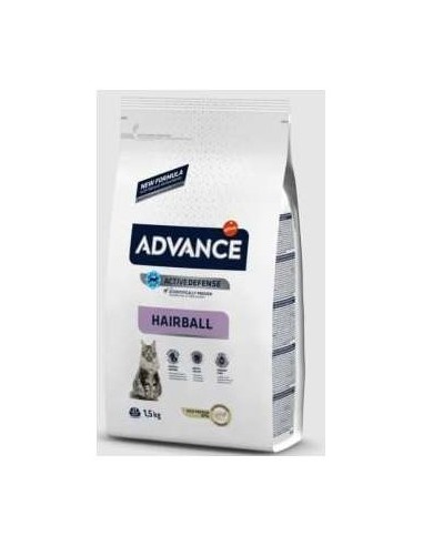 Advance Feline Adult Hairball Pavo 1,5Kg.