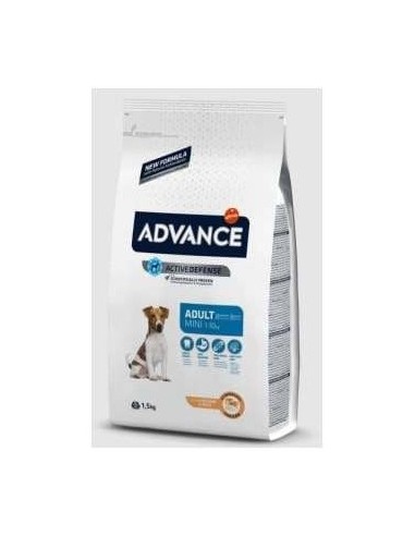 Advance Canine Adult Mini Pollo Arroz 1,5Kg.