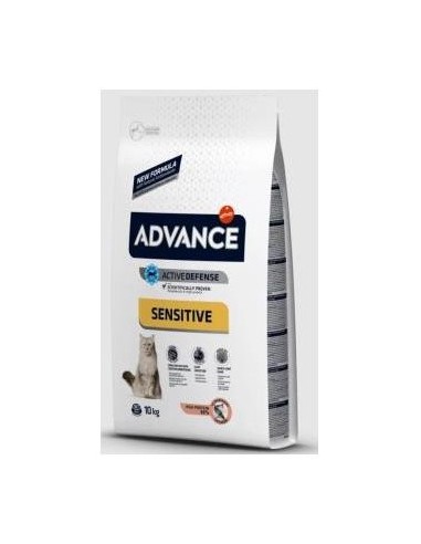 Advance Feline Adult Salmon Arroz Sensitiv 10Kg.