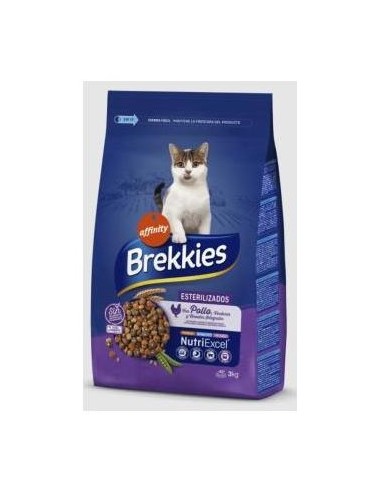 Brekkies Excel Cat Sterilized 3Kg.