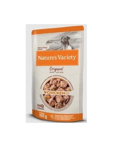 Nature´S V. Canine Adult Pate Mini Pollo 8X150Gr.