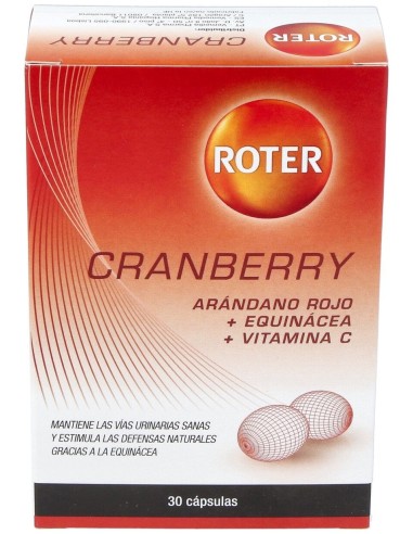 Roter Cranberry 30 Capsulas