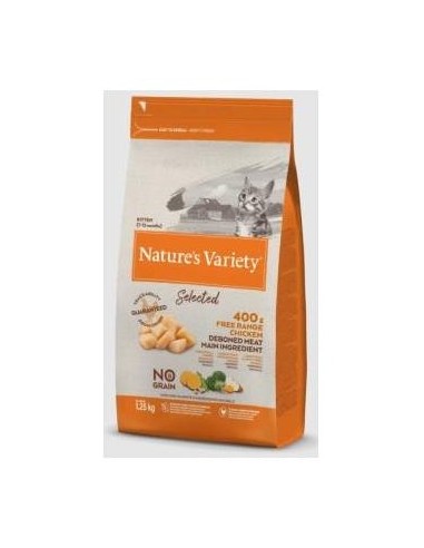 Nature´S Variety Feline Kitten Pollo 1,25Kg.