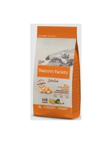 Nature´S Variety Feline Adult Steril Pollo 7Kg.