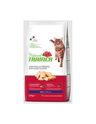 Natural Trainer Feline Adult Pollo 1,5Kg.