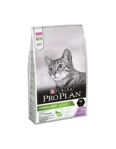 Pro Plan Feline Adult Sterilised Pavo 10Kg.