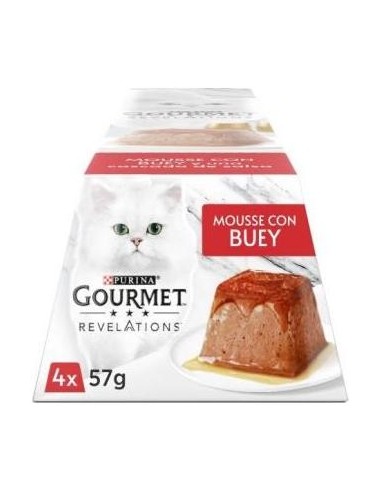 Gourmet Revelations Mousse Ternera Caja 6X4X57Gr.