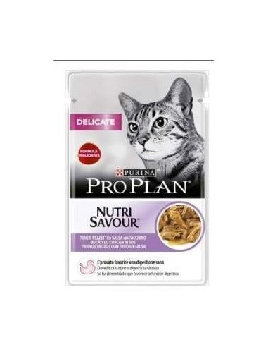 Pro Plan Feline Delicate Pavo 26X85Gr.