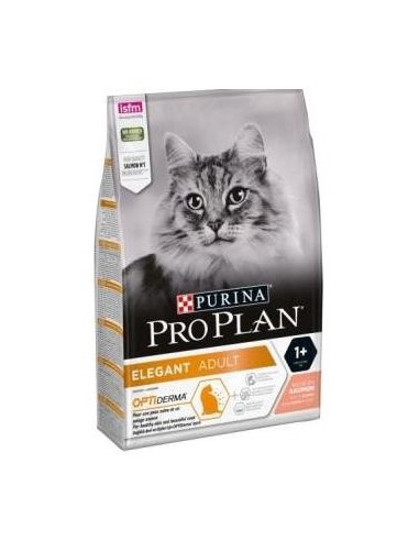 Pro Plan Feline Elegant Derma Salmon 3Kg.